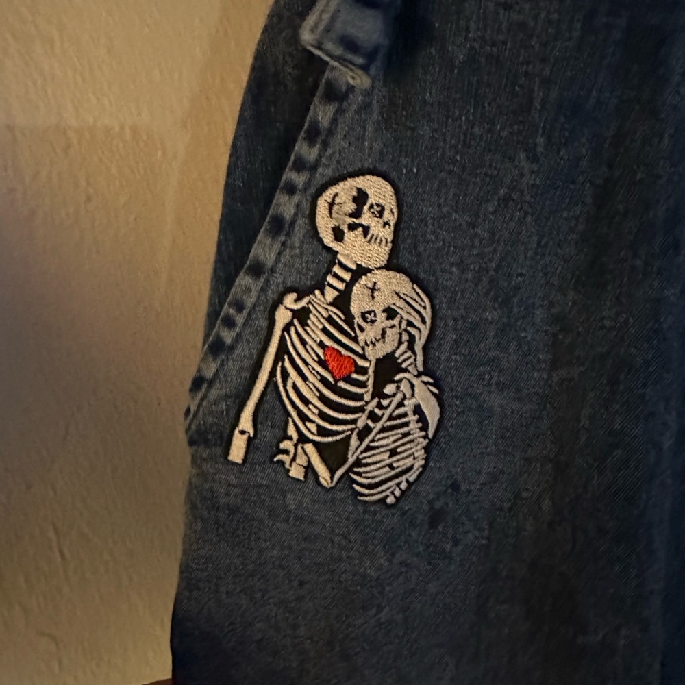 Custom patch Halloween overalls special Halloween price! Make an offer- sold - Picture 10 of 10